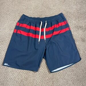 Fair Harbor Men's Swim Shorts Lined‎ Performance Casual Summer XL Blue